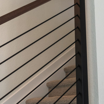 Fireplace & Stair Case Remodel
