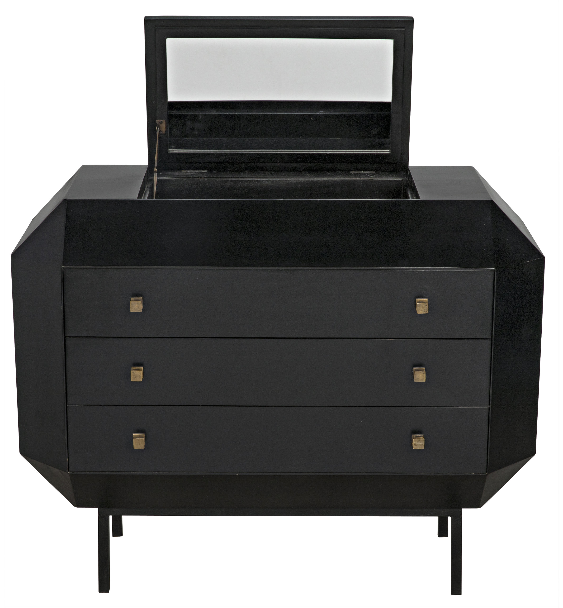 Rhiana Dresser, Hand Rubbed Black