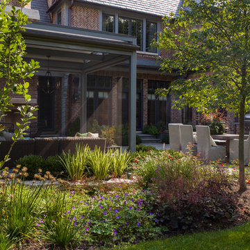 Rear Patio and Screen Room-Fall