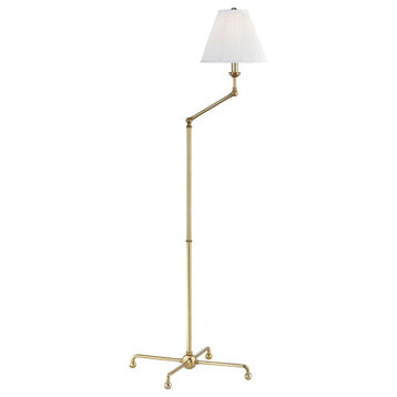 1 Light Floor Lamp - 22.5 Inches Wide by 59.5 Inches High - Floor Lamps - Swing