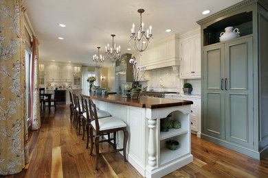 Kitchen - transitional kitchen idea in Other