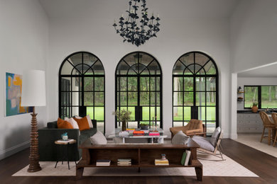 Example of a living room design in Austin