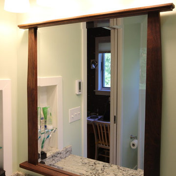 Master Bathroom Custom designed built mirror
