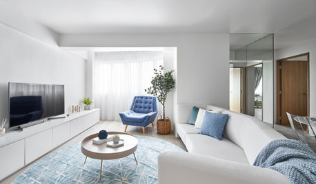 Houzz Tour: Creative Solutions to Awkward Corners in a City Flat
