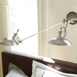 Palmer Double-Head Task Sconce - Wall Sconces