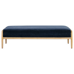 Midcentury Upholstered Benches by Kardiel