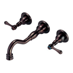 Danze Opulence&trade; Two Handle Wall Mount Lavatory Faucet Trim Kit - Bathroom Faucets And Showerheads