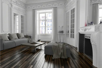 Inspiration for a living room remodel in Miami