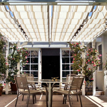Slide Wire Patio Canopy