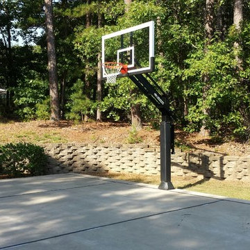 David T's Pro Dunk Platinum Basketball System on a 28x48 in Little Rock, AR