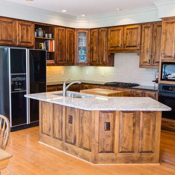 Coastal Rustic Wild Woods Kitchen & Bathroom Remodel