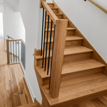 End Unit - Transitional Modern Luxury Rowhome Heritage Place Naperville, IL