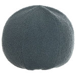 StyleCraft - Dann Foley Lifestyle-Sphere Plush Pillow-Stone Blue - Cozy up to comfort with this Sphere Plush throw pillow. Designed by Dann Foley, this pillow fits perfectly in your living room or bedroom, adding a plush touch to your decor. Filled with duck feather cotton for a luxuriously soft feel, it's sure to become your new favorite sofa companion.