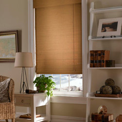 Basic Woven Wood Shades - Roman Shades