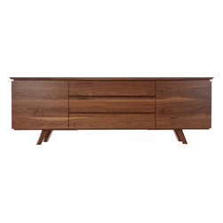 Eastvold Furniture - Alden Sideboard, Walnut - Buffets And Sideboards