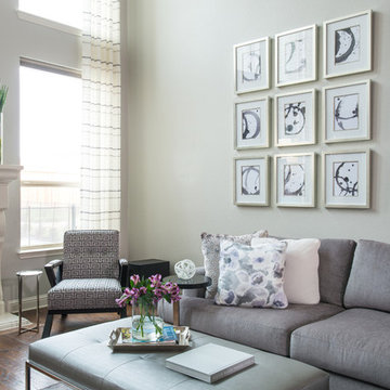 Modern Lavender and Gray Galore