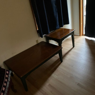 Beltsville Red Oak Hardwood Flooring Installation & Refinish Hardwood Bay Window