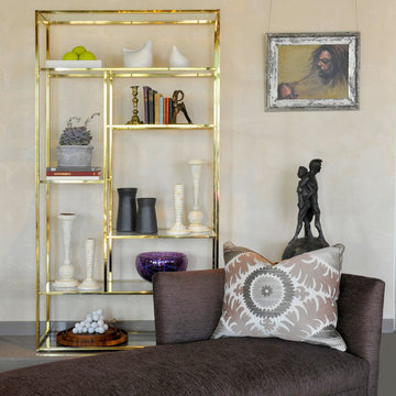 Donghia Pillow on Interior Crafts Chaise
