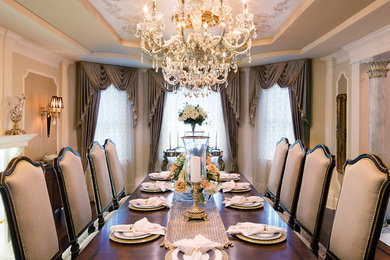 Elegant dining room photo in Philadelphia