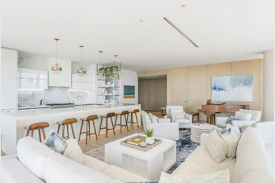 Living room - living room idea in Miami