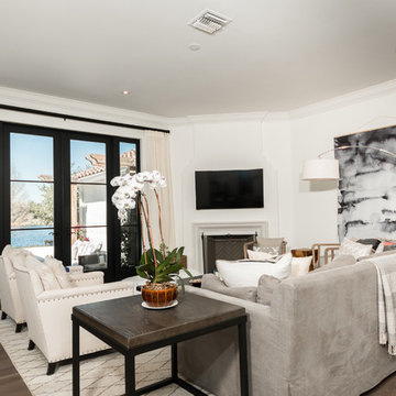 Solid White Oak Flooring - Family Room - 4