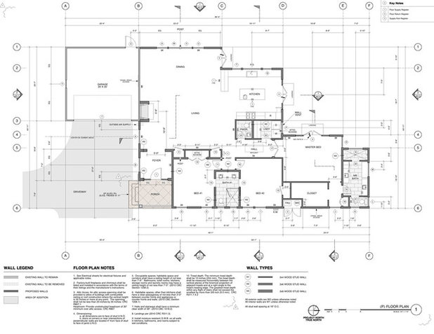 Traditional Floor Plan by Dylan Chappell Architects