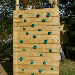 Climbing Walls for treehouses, adventures, fun and gardens - Garden Playhouses
