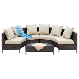 Tropical Outdoor Lounge Sets by GDFStudio