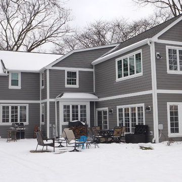 Certainteed, James Hardie - Aged Pewter, Glenview, IL