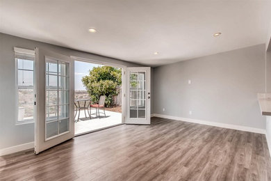 Living room - modern living room idea in San Diego