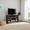 Electric Fireplace TV Stand 44" Long Wood Media Console for TVs