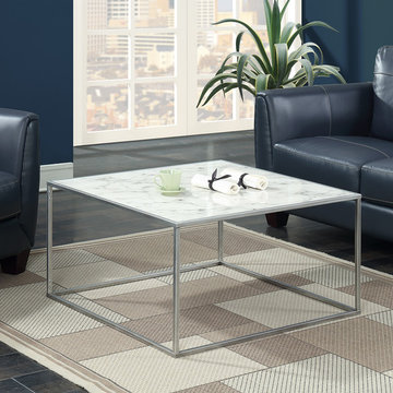 Gold Coast Faux Marble Coffee Table