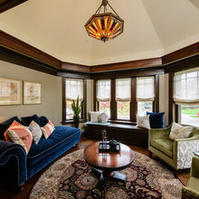 Blue Upholstery