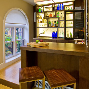 Boston Back Bay Brownstone Kitchen