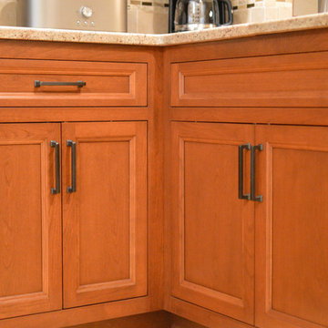 Transitional Cherry Cabinets - Danbury CT