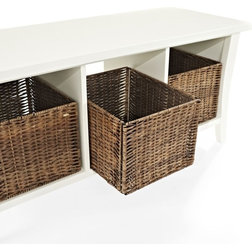 Transitional Accent And Storage Benches by Homesquare