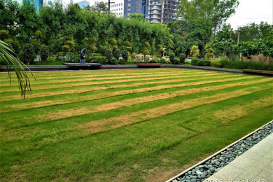 Dainik Bhaskar Office Building Soft Landscaping in Noida