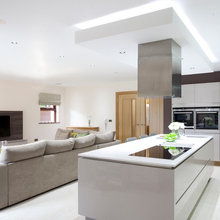 open kitchen dining lounge