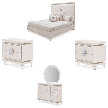 Glimmering Heights 5-Piece Upholstered Bedroom Set, Queen