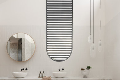 Inspiration for a contemporary bathroom in Perth.