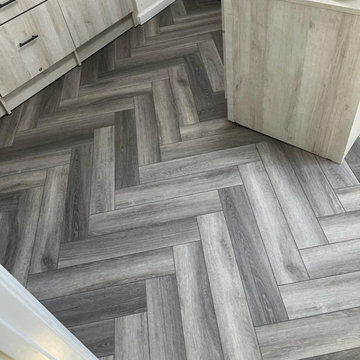 Luxury Patterned Grey Vinyl