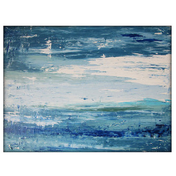 Abstract Seascape Original Painting Canvas Contemporary/Modern Painting -30x40
