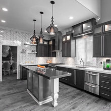 Black Kitchen Cabinets