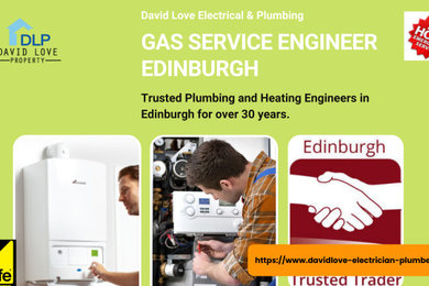 Hire Professional Gas Service Engineers Edinburgh - David Love Plumbing