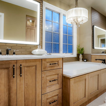 E. Vassar Ave - White Underlight Kitchen