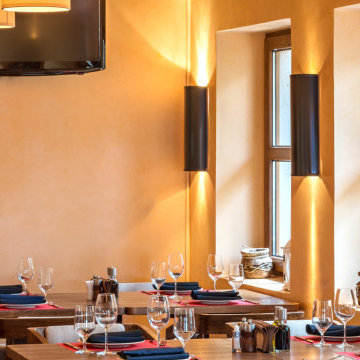 Warm Neutral Restaurant in Dulwich