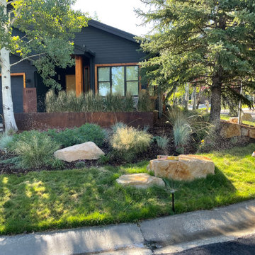 Park City planting, mulch, maintenance, overseed