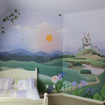 Kids room murals