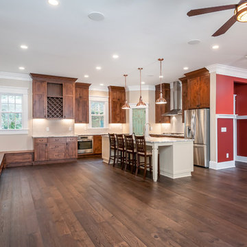 A Decatur second story addition and main level renovation