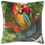 Bareens Designer Rugs - Eclectic Vassallo Printed Italian Velvet Handmade Pillow - Embellish your home with this timeless casual chic handmade pillow made with gorgeous soft luscious Printed Italian Velvet. A mesmerizing addition to any decor, this beautiful, elegant pillow features beautiful colors with unique design made by skilled artisans. An intricate design and exquisite coloration make this handmade pillow a standout piece in any decor.
